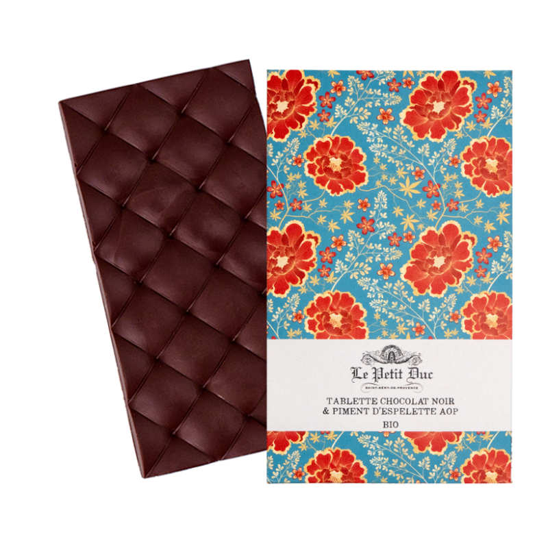 Le Petit Duc - Dark Chocolate & Espelette Pepper AOP Bar