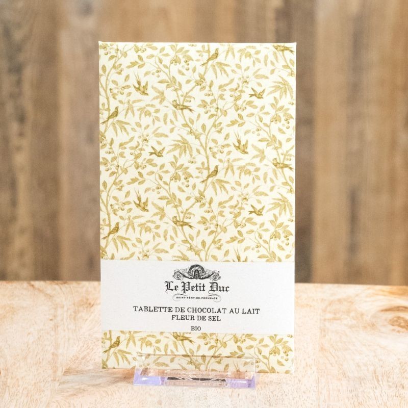 Le Petit Duc - Milk Chocolate Bar with Fleur De Sel