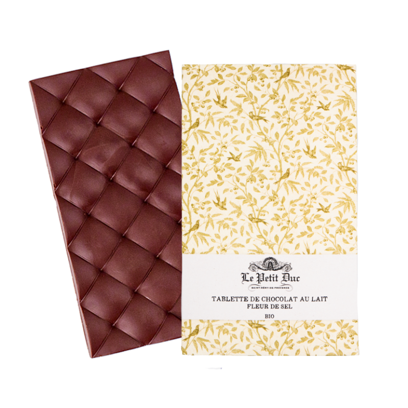Le Petit Duc - Milk Chocolate Bar with Fleur De Sel